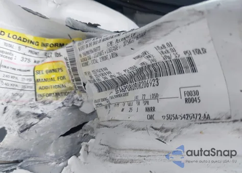 2018 Ford Fusion Hybrid Titanium z USA, uszkodzony, nr VIN 3FA6P0RU9JR206923